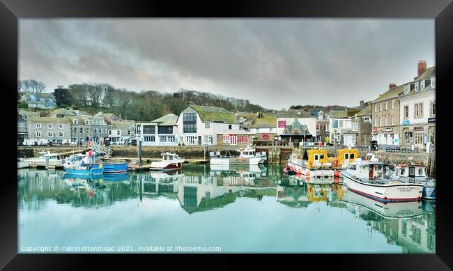 Padstow Harbour, Cornwall. Framed Print by Neil Mottershead
