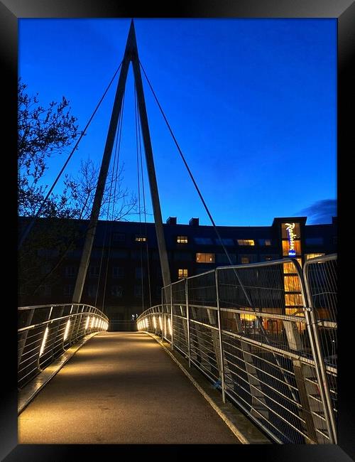 The Raddison Bridge  Framed Print by ami Photography