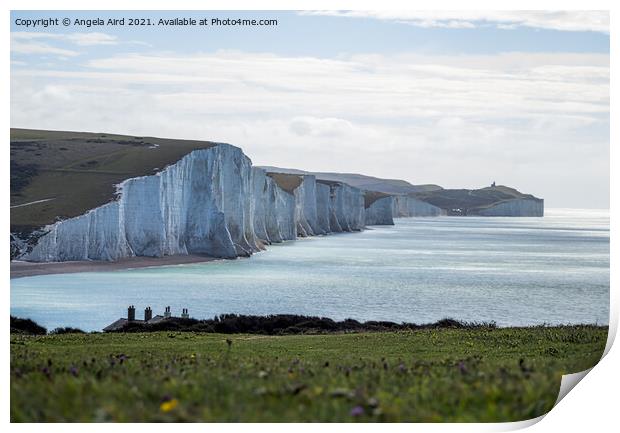 Seven Sisters. Print by Angela Aird
