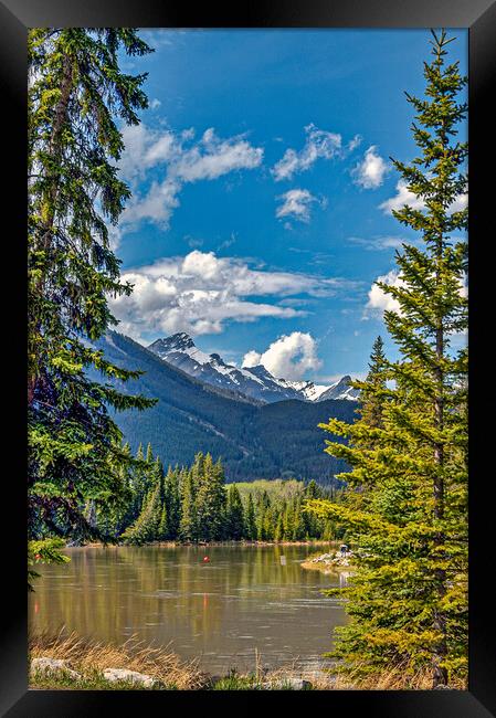 Canadian Rockies, Canada Framed Print by Mark Llewellyn