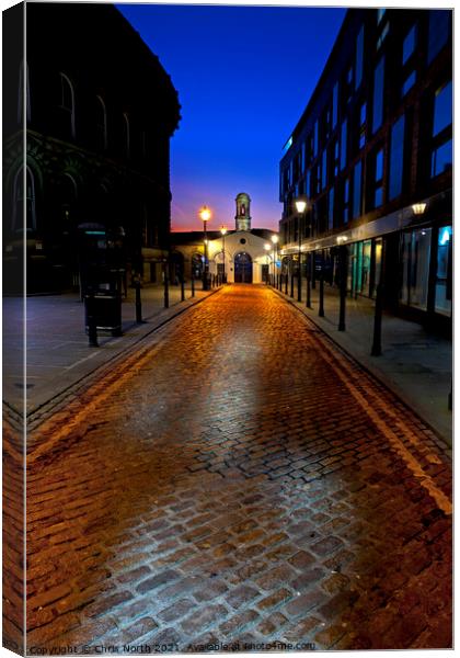 White Cloth Hall, Leeds. Canvas Print by Chris North