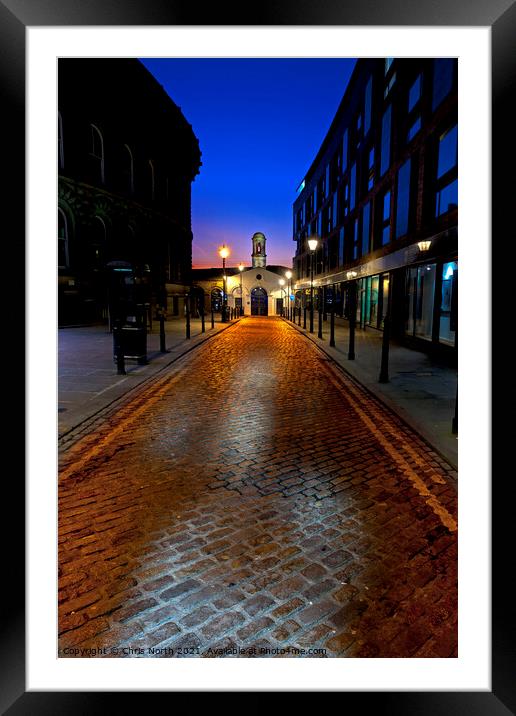 White Cloth Hall, Leeds. Framed Mounted Print by Chris North