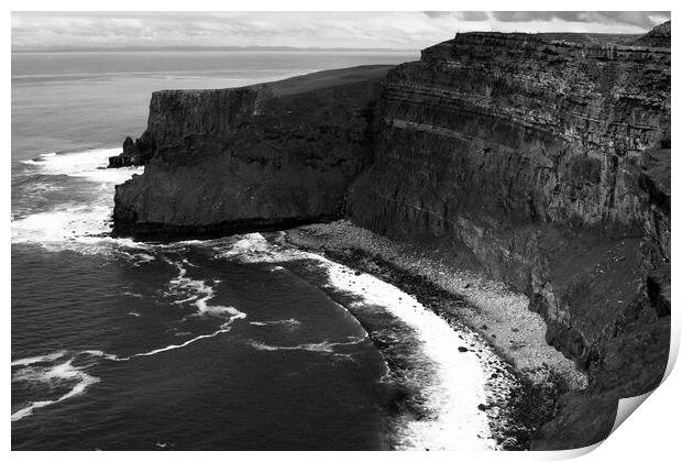 Cliffs Of Moher, County Clare, Ireland  Print by Aidan Moran