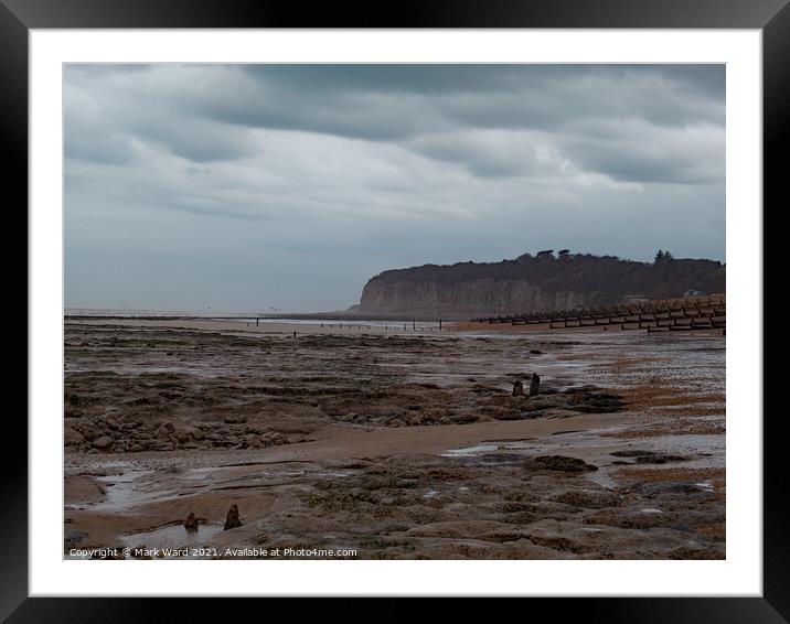 Windy, Wet, Yet Still Delicious. Framed Mounted Print by Mark Ward
