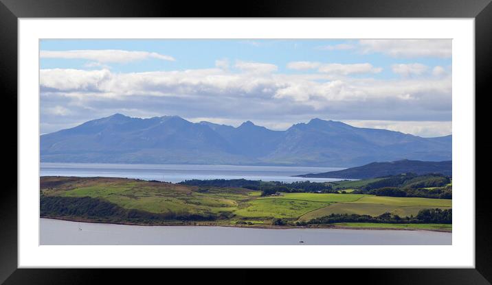 Ayrshire Riviera Framed Mounted Print by Allan Durward Photography