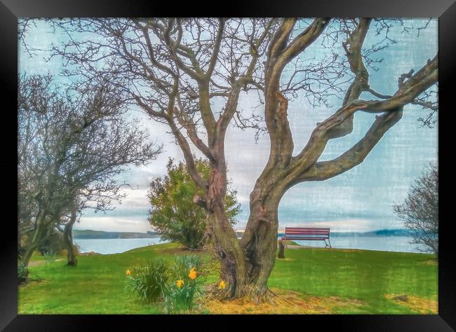 View From Largs Over The Clyde Framed Print by Tylie Duff Photo Art