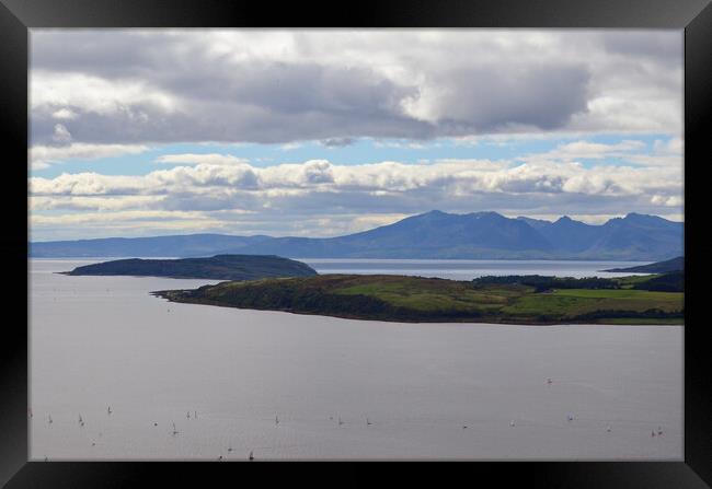 Islands on the Firth of Clyde, Framed Print by Allan Durward Photography