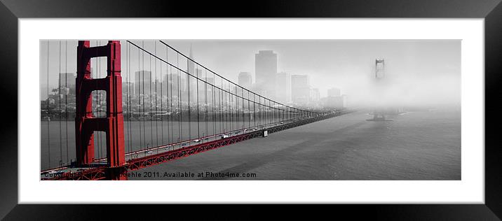 San Francisco Framed Mounted Print by Thomas Stroehle