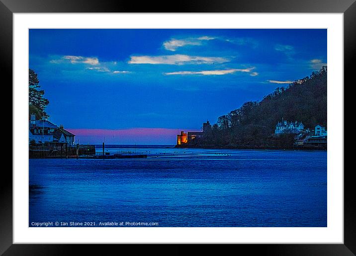 Dartmouth Castle  Framed Mounted Print by Ian Stone