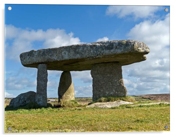 Lanyon Quoit standing stones, Cornwall, England Acrylic by Photimageon UK