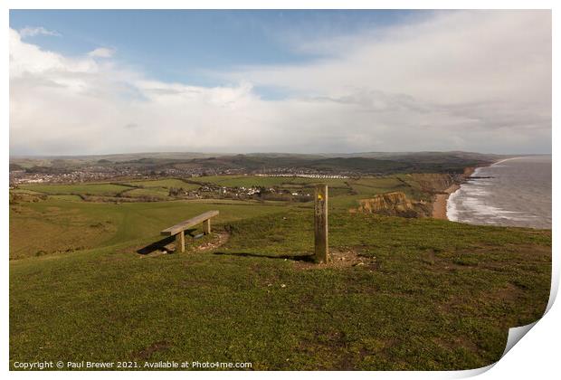 Thorncombe Beacon Print by Paul Brewer