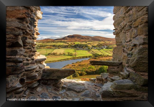 Tongue from Castle Varrick Sutherland NC500 Framed Print by Barbara Jones