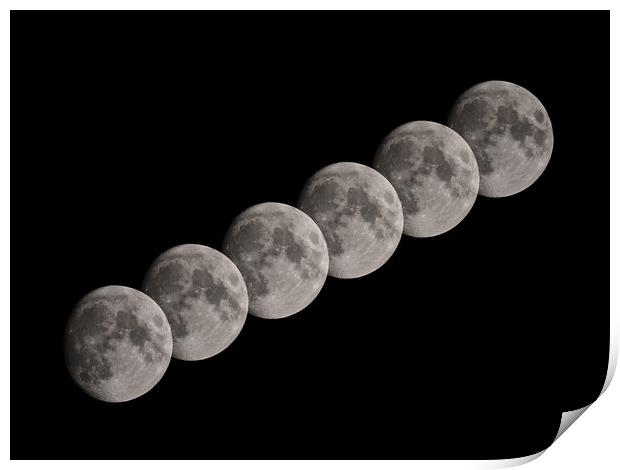 Moon multiple Print by mark humpage