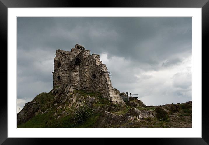 Mow Cop Castle Framed Mounted Print by Wayne Molyneux