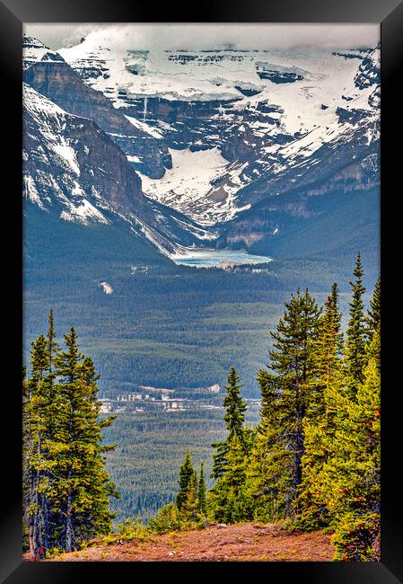 Lake Louise, Canada Framed Print by Mark Llewellyn