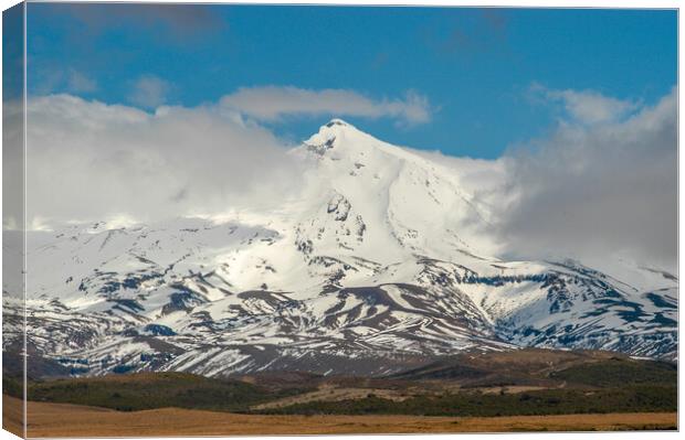 Long White Cloud, New Zealand Canvas Print by Mark Llewellyn
