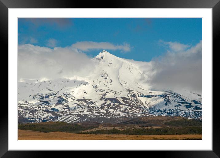 Long White Cloud, New Zealand Framed Mounted Print by Mark Llewellyn