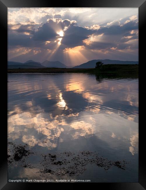 Reflections of a Cuillin sunset, Skye Framed Print by Photimageon UK