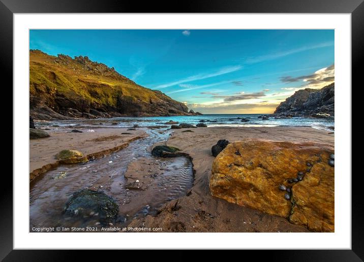 Soar Mill Cove  Framed Mounted Print by Ian Stone