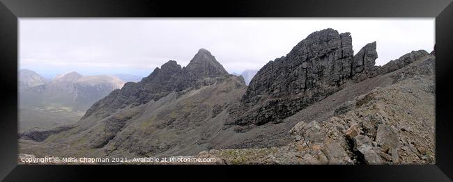Pinnacle Ridge in the Black Cuillin, Skye Framed Print by Photimageon UK