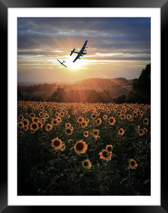Kissed by the setting sun Framed Mounted Print by Jon Fixter