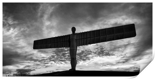 The Angel of the North Print by Guido Parmiggiani