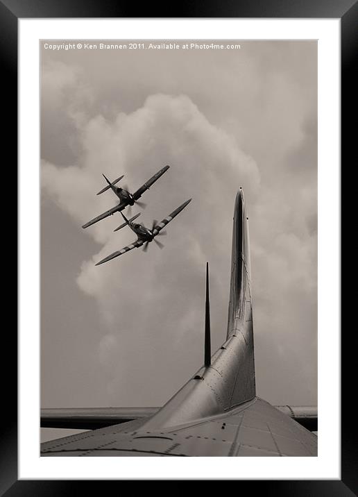 Tally Ho Framed Mounted Print by Oxon Images