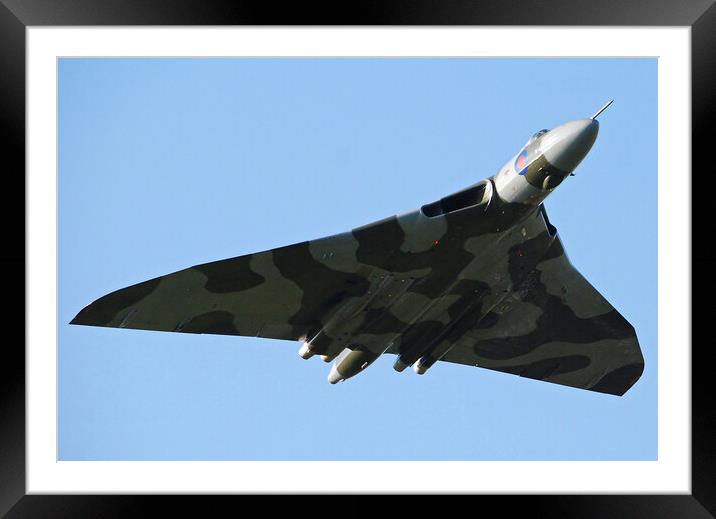 The mighty Vulcan Framed Mounted Print by Allan Durward Photography