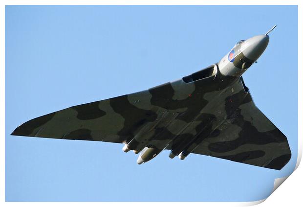 The mighty Vulcan Print by Allan Durward Photography