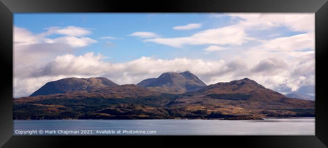 Beinn Sgritheall and Sound of Sleat, Scotland Framed Print by Photimageon UK