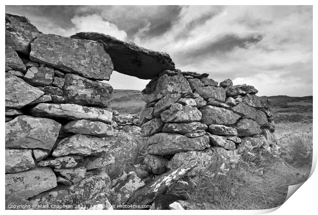 Ruined croft, Boreraig, Isle of Skye Print by Photimageon UK