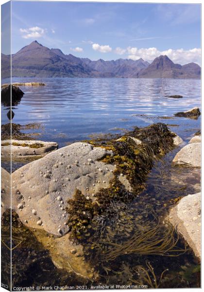 Cuillin Mountains from Elgol, Isle of Skye Canvas Print by Photimageon UK