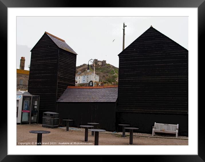 Hastings in a Nutshell. Framed Mounted Print by Mark Ward