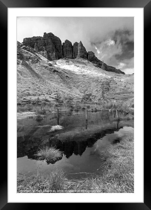 The Storr, Isle of Skye, Scoland Framed Mounted Print by Photimageon UK
