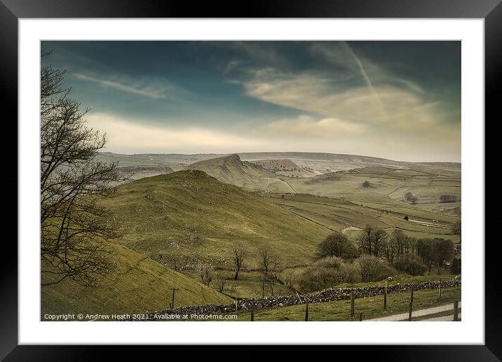  Chrome  Hill Framed Mounted Print by Andrew Heath