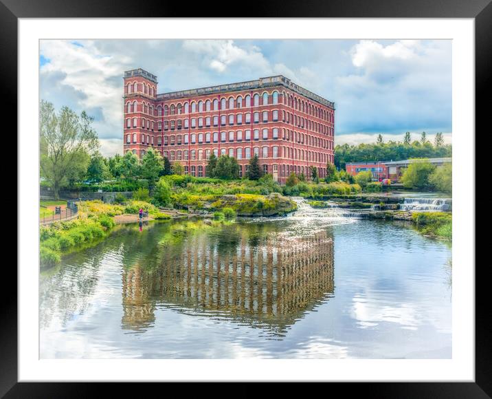 The Anchor Mill in Paisley Framed Mounted Print by Tylie Duff Photo Art