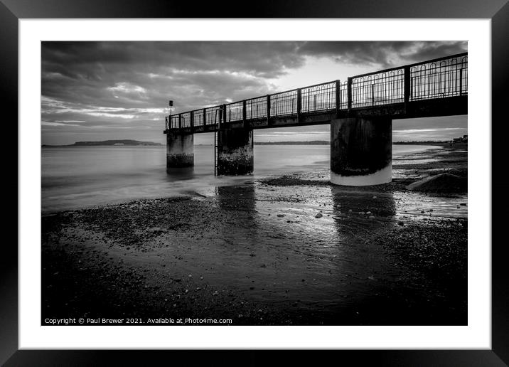 Bowleaze Cove Framed Mounted Print by Paul Brewer