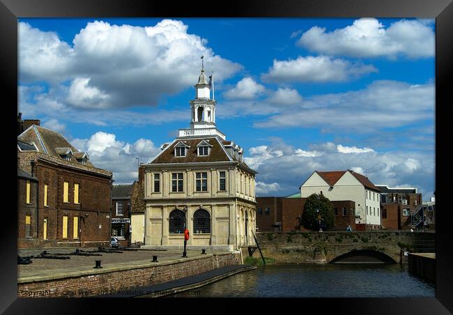 Customs House in Kings Lynn Framed Print by Clive Wells