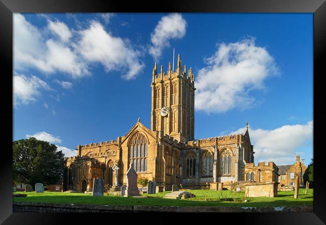 Church of St Mary, Ilminster, Somerset  Framed Print by Darren Galpin