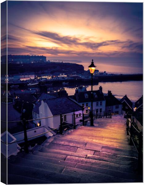 Whitby  Canvas Print by Kevin Elias