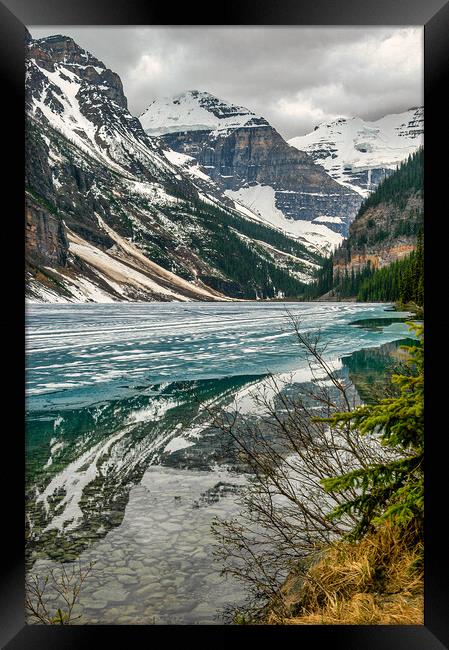Lake Louise, Canada Framed Print by Mark Llewellyn