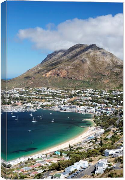 Simon's Town, South Africa Canvas Print by Neil Overy