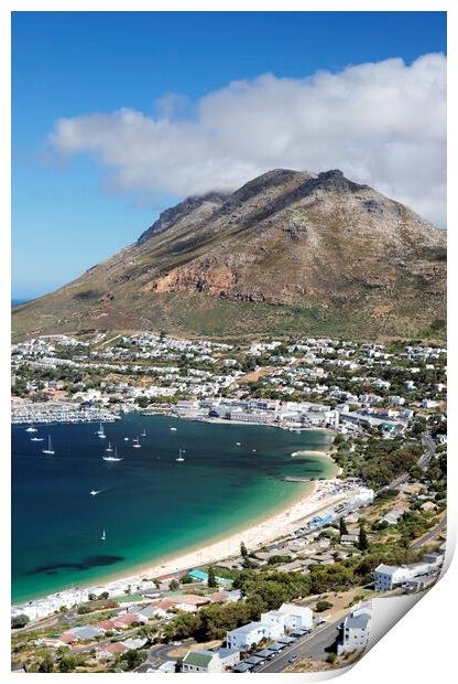 Simon's Town, South Africa Print by Neil Overy