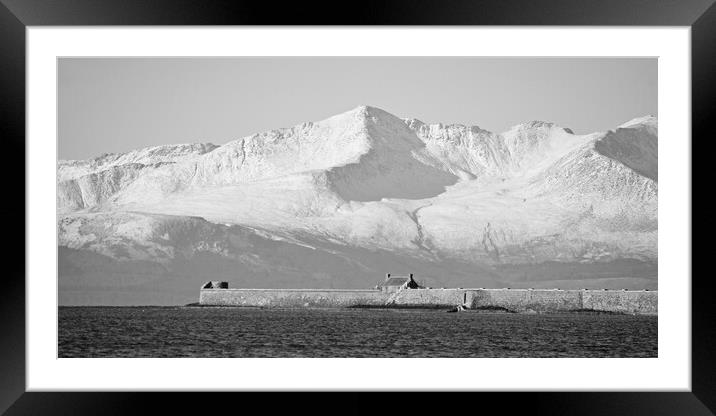 Saltcoats and Arran Framed Mounted Print by Allan Durward Photography