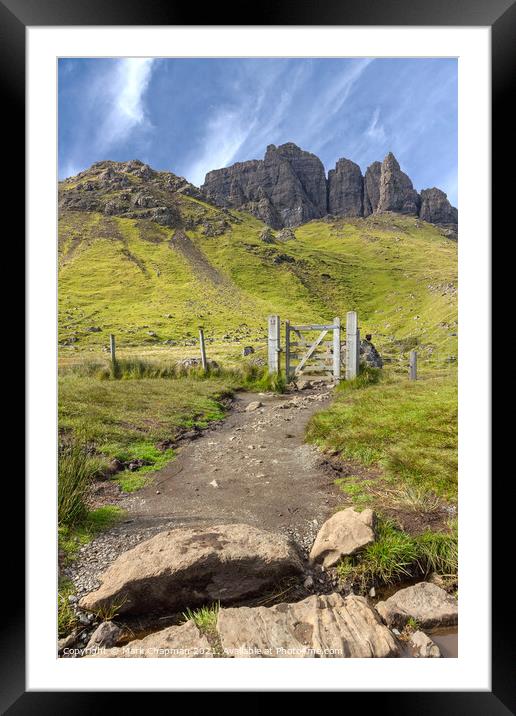Gateway to the Storr, Skye Framed Mounted Print by Photimageon UK