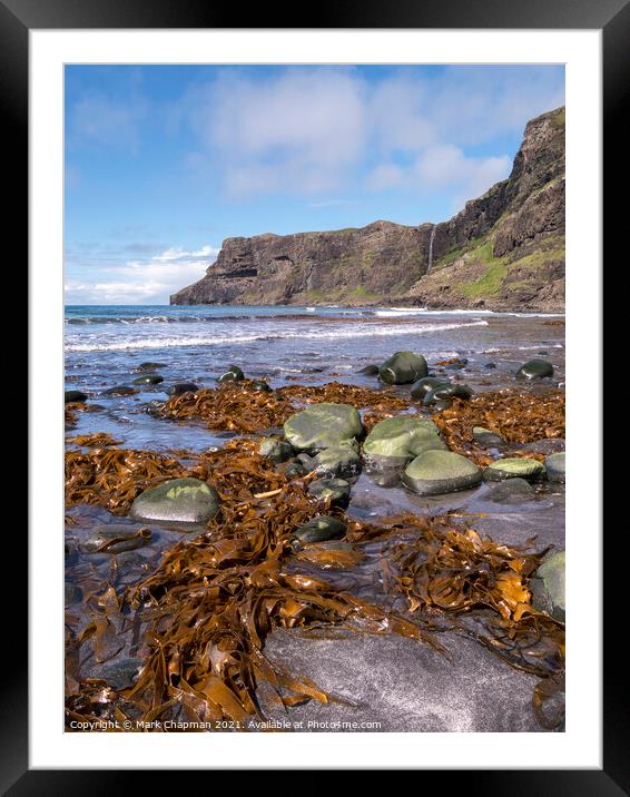 Talisker Bay, Isle of Skye Framed Mounted Print by Photimageon UK