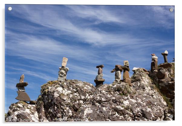 Balanced rock art Acrylic by Photimageon UK