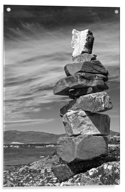 Balanced rock art Acrylic by Photimageon UK
