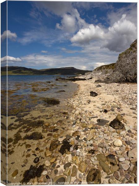 Ord Beach, Isle of Skye Canvas Print by Photimageon UK