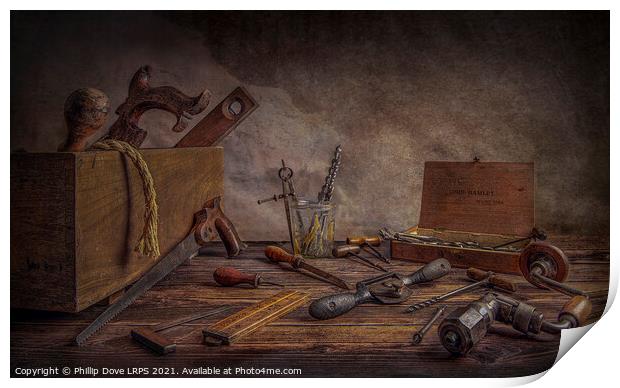 The Tool Shed Print by Phillip Dove LRPS